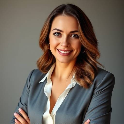 Foto de Isabela Castro, consultora de imagem e especialista em linguagem corporal.