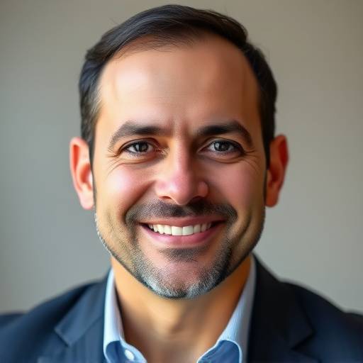 Foto de Rafael Almeida, instrutor de oratória e especialista em PNL.